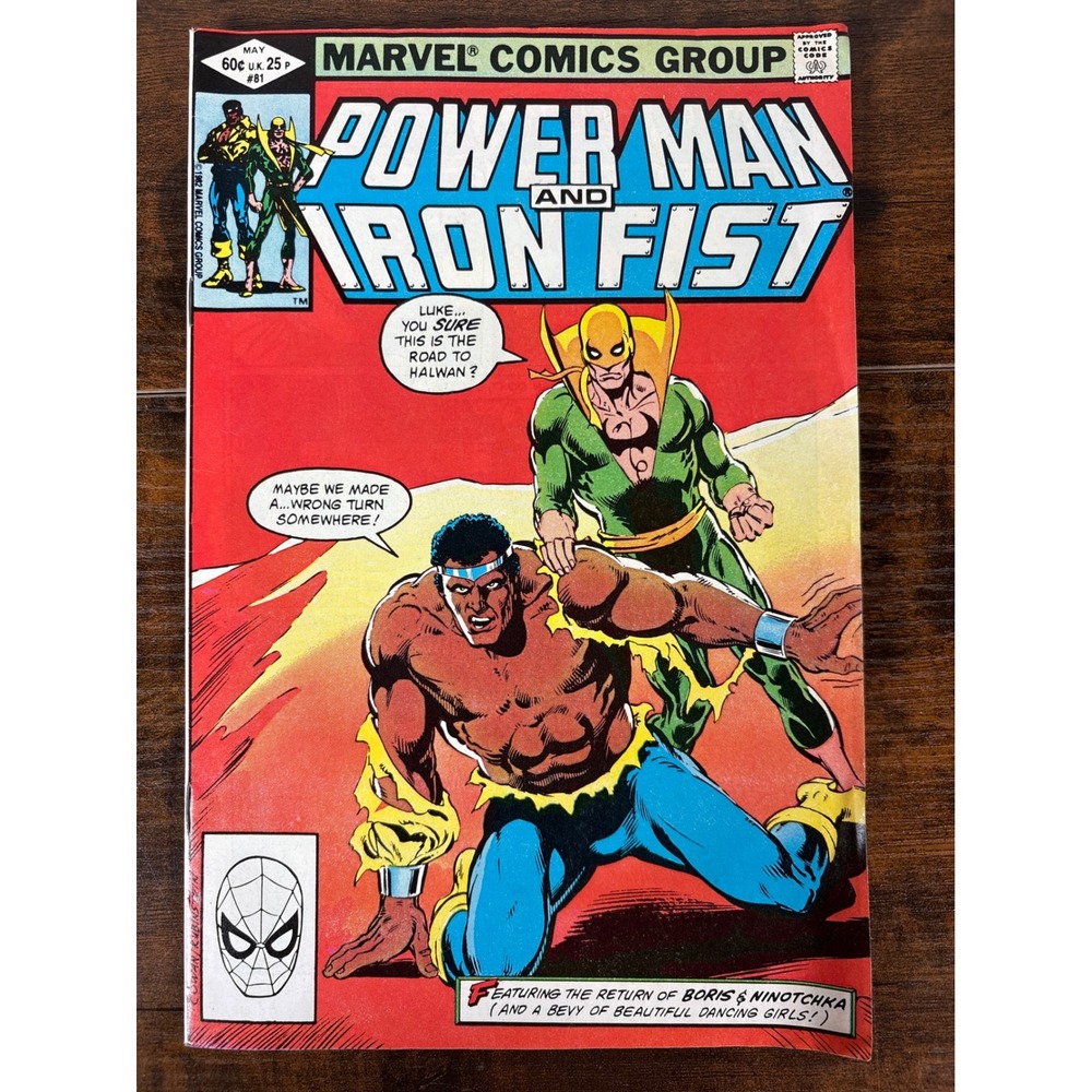 Power Man and Iron Fist 81 May 1982 Marvel Comics Luke Cage Bronze Age Denys Cow